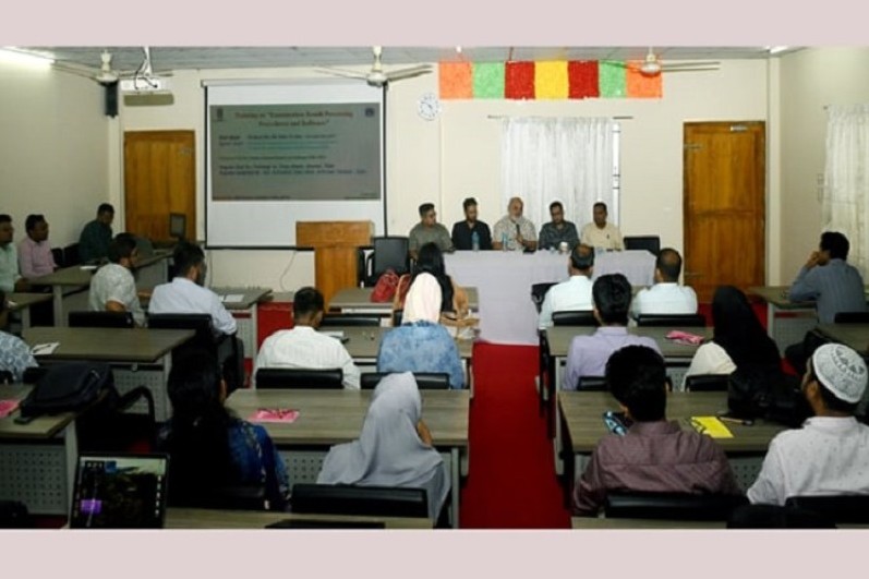 নোবিপ্রবিতে ফলাফল প্রক্রিয়াকরণ সফটওয়্যার বিষয়ক প্রশিক্ষণ অনুষ্ঠিত