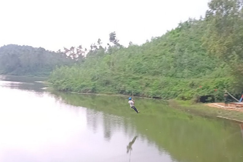 প্রান্তিক লেকে নতুন সংযোজন ‘ট্রি-টপ অ্যাডভেঞ্চার ও জিপ-লাইন ট্রলি’