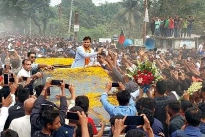 মনোনয়ন পাওয়ার পর মাগুরায় গিয়ে যা বললেন সাকিব